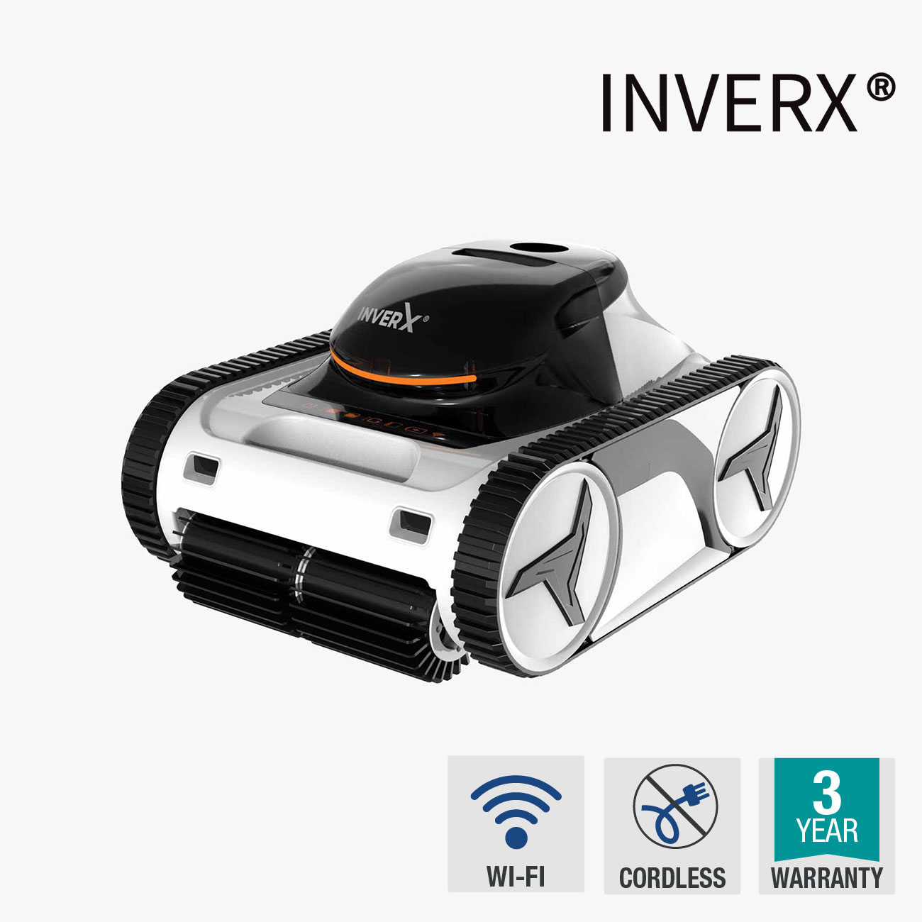 Inverx cordless pool cleaner